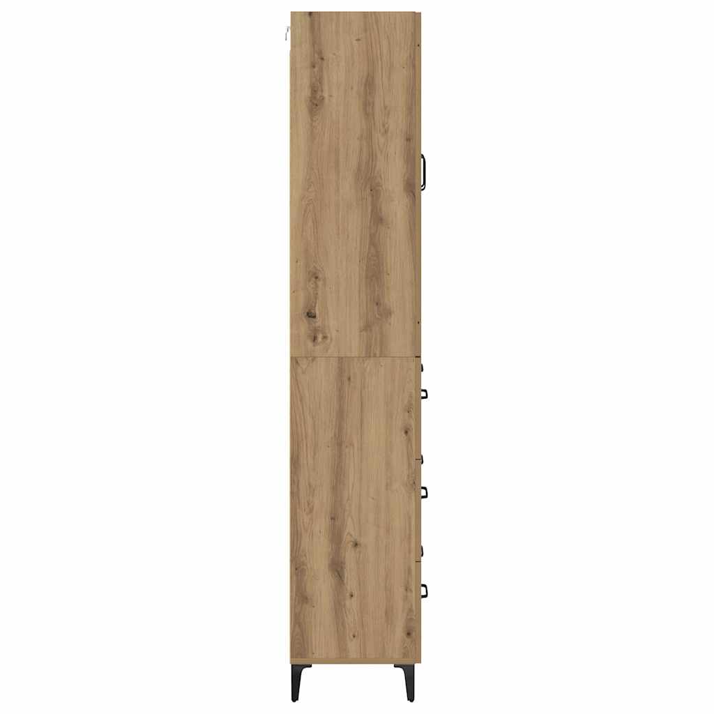 Highboard Artisan Oak 69.5 x 34 x 180 cm Engineered Wood