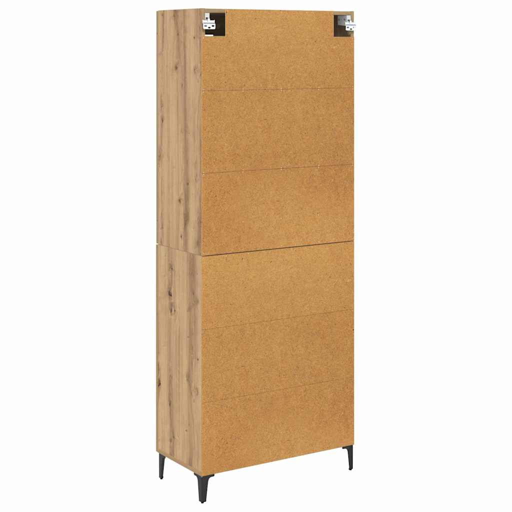 Highboard Artisan Oak 69.5 x 34 x 180 cm Engineered Wood