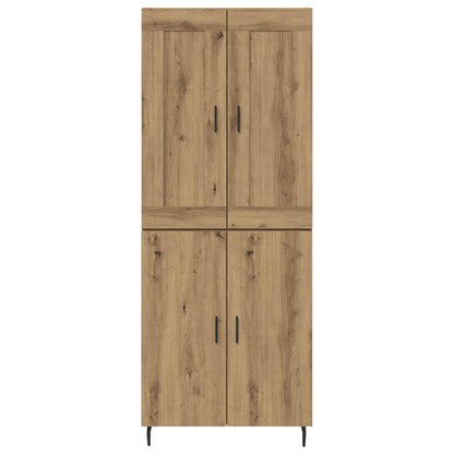Highboard 2 pcs Artisan Oak 69.5 x 34 x 180 cm Engineered Wood