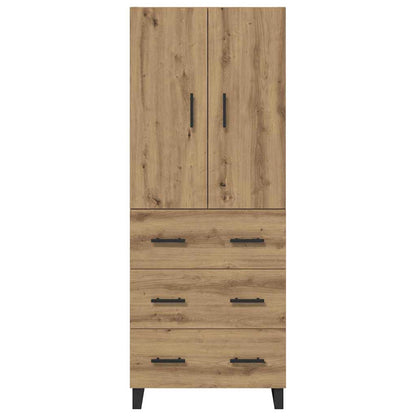 Highboard 2 pcs Artisan Oak 69.5 x 34 x 180 cm