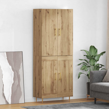 Highboard Artisan Oak 69.5 x 34 x 180 cm Engineered Wood