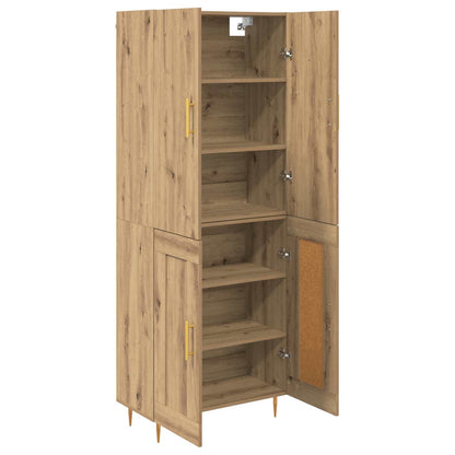 Highboard Artisan Oak 69.5 x 34 x 180 cm Engineered Wood