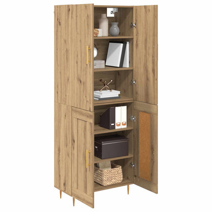 Highboard Artisan Oak 69.5 x 34 x 180 cm Engineered Wood