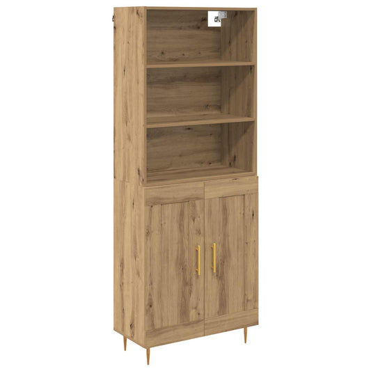 Highboard Artisan Oak 69.5 x 34 x 180 cm Engineered Wood