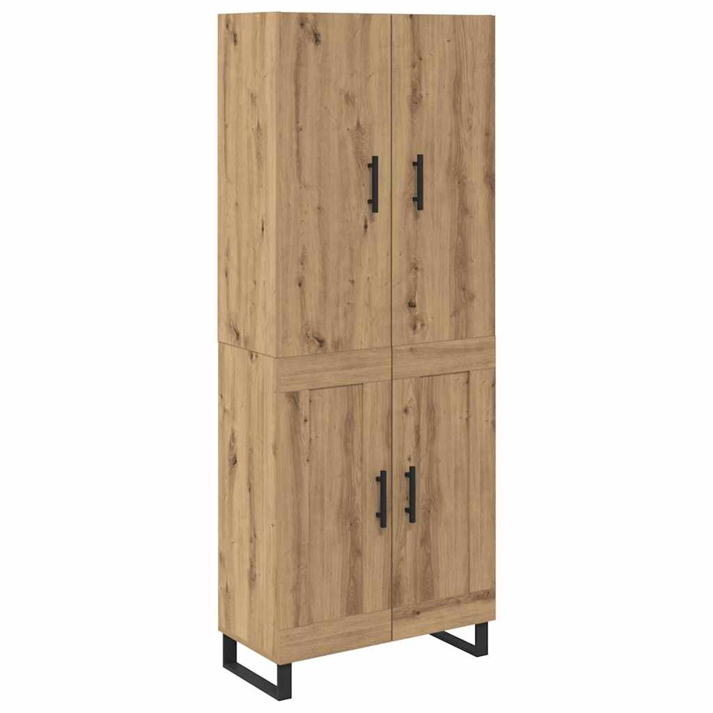 Highboard 2 pcs Artisan Oak 69.5 x 34 x 180 cm