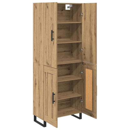Highboard 2 pcs Artisan Oak 69.5 x 34 x 180 cm