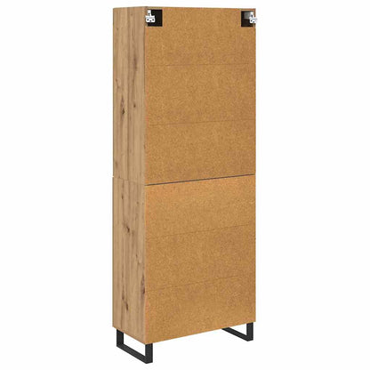 Highboard 2 pcs Artisan Oak 69.5 x 34 x 180 cm