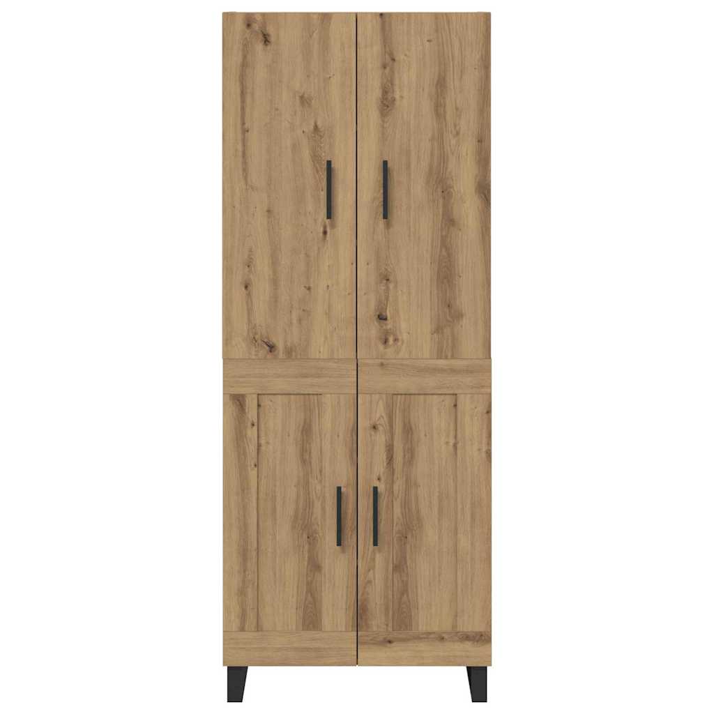 Highboard 2 pcs Artisan Oak 69.5 x 34 x 180 cm