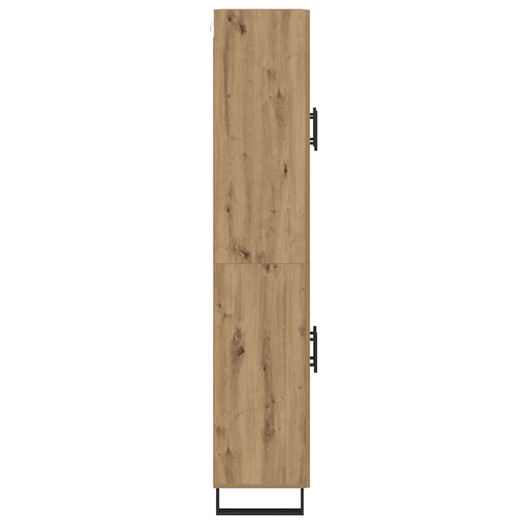 Highboard 2 pcs Artisan Oak 69.5 x 34 x 180 cm