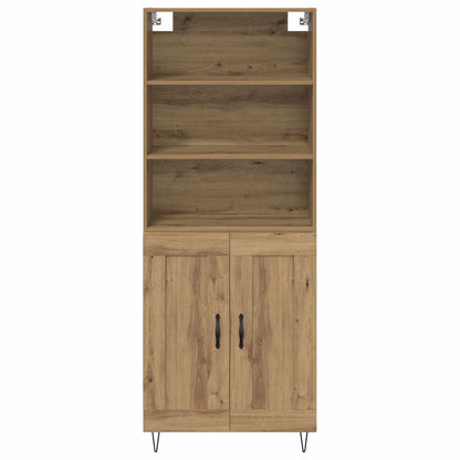 Highboard 2 pcs Artisan Oak 69.5 x 34 x 180 cm