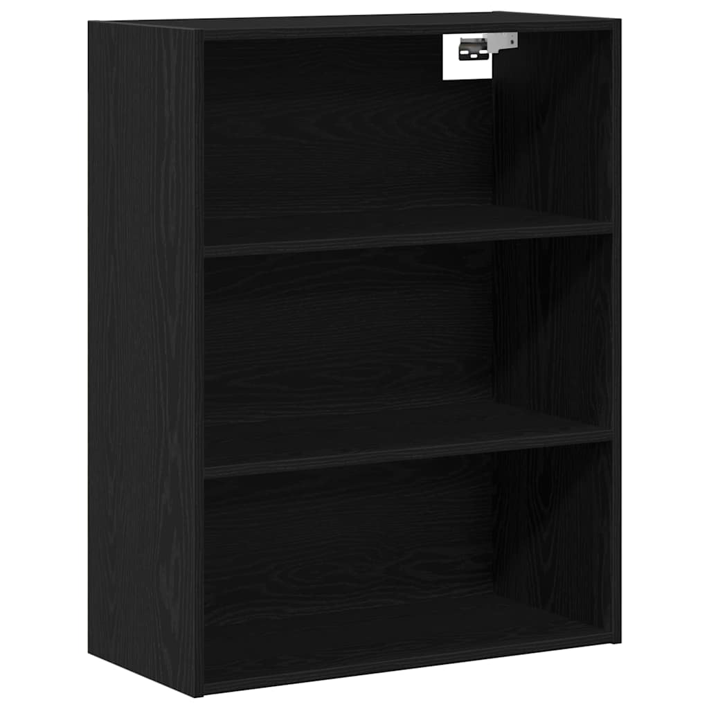 Highboard with Drawer Black Oak 69.5 x 34 x 180 cm