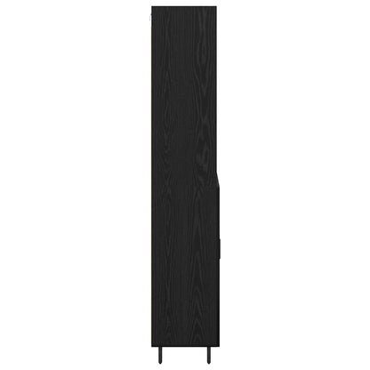 Highboard Black Oak 69.5 x 34 x 180 cm