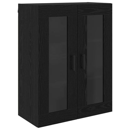 Highboard Black Oak 69.5 x 34 x 180 cm Engineered Wood