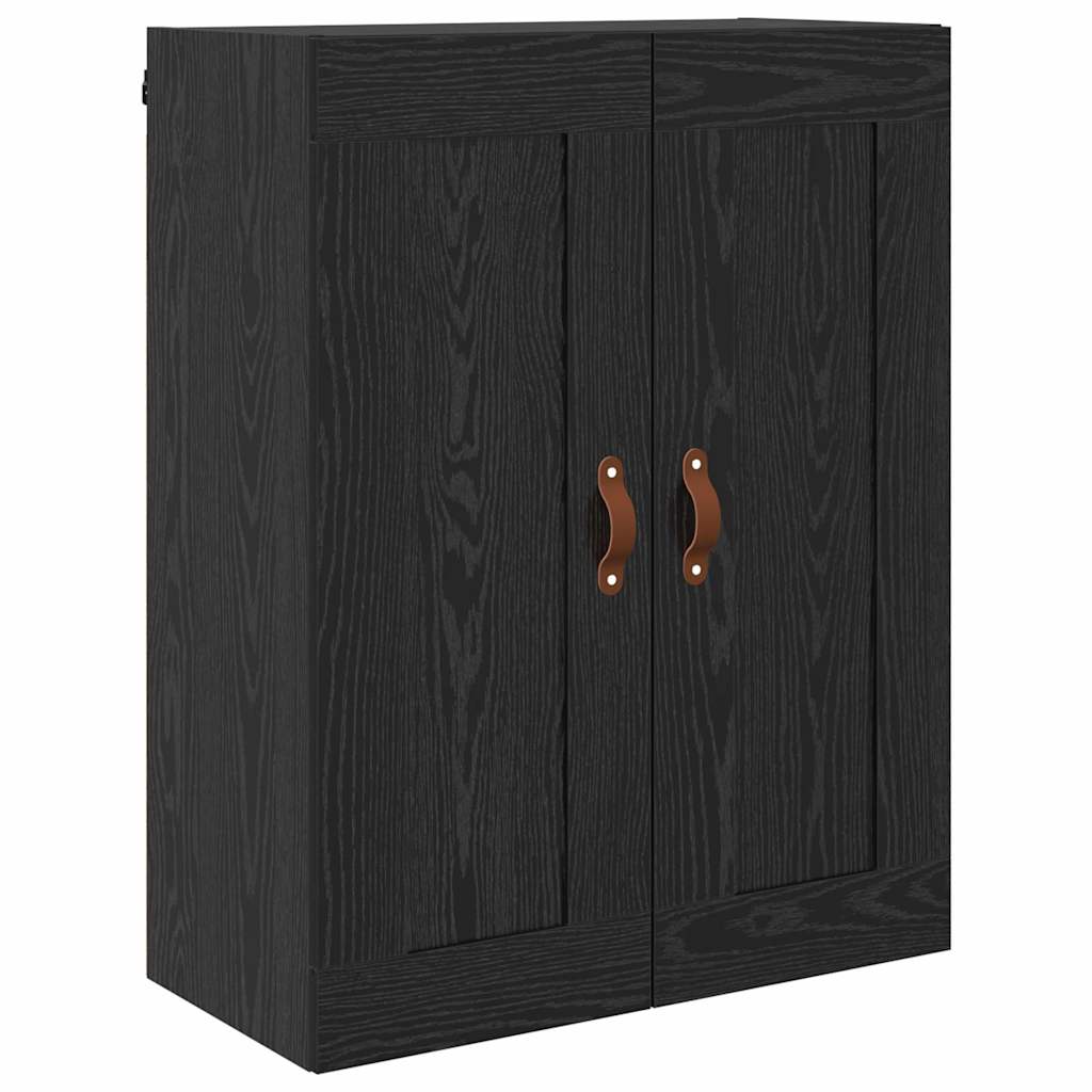 Highboard Black Oak 69.5 x 34 x 180 cm Engineered Wood