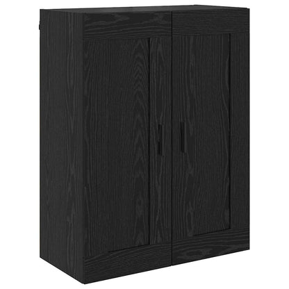 Highboard 2 pcs Black Oak 69.5 x 34 x 180 cm Engineered Wood