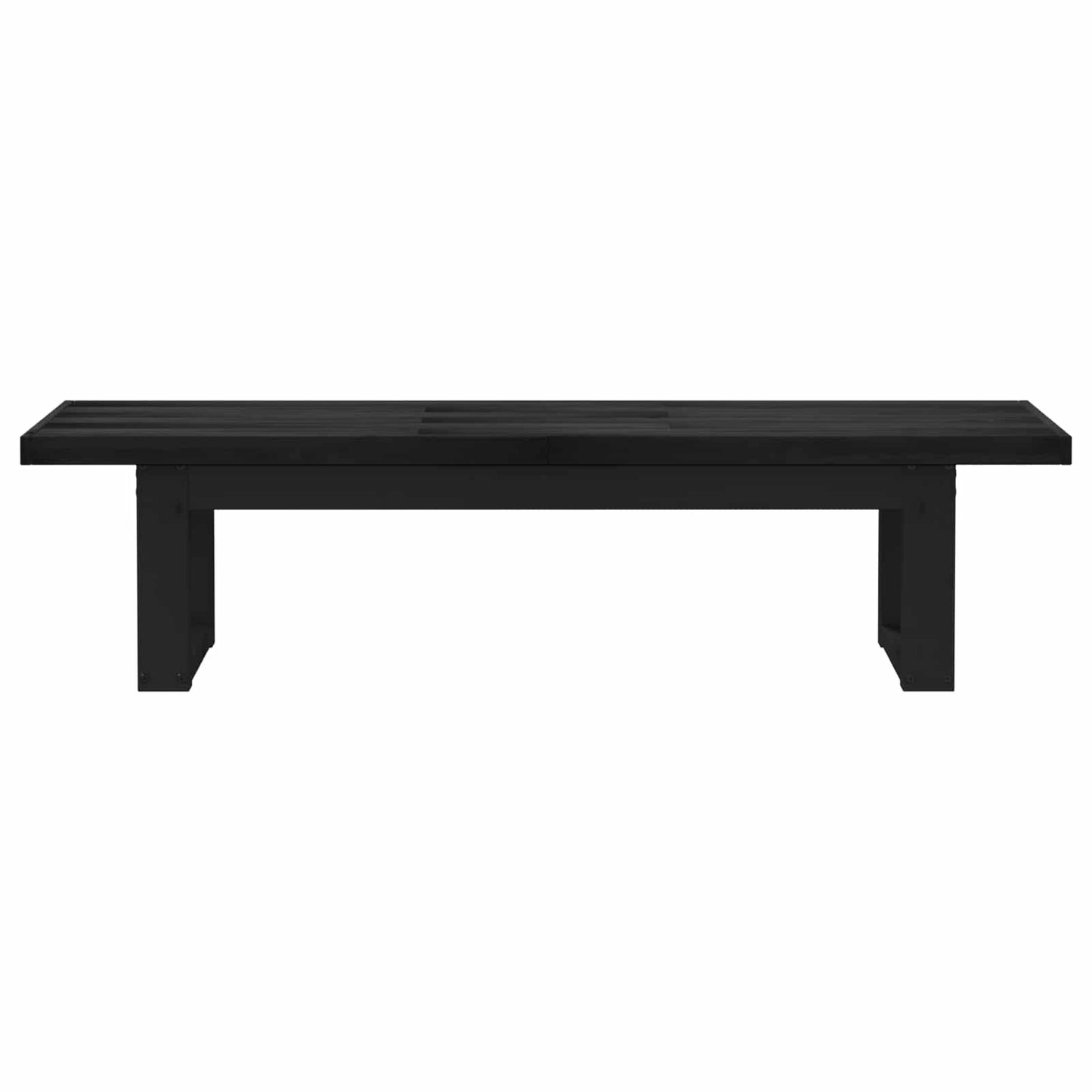 Dining Bench NOAIN 180 x 41 x 45 cm Solid Pine Wood Black