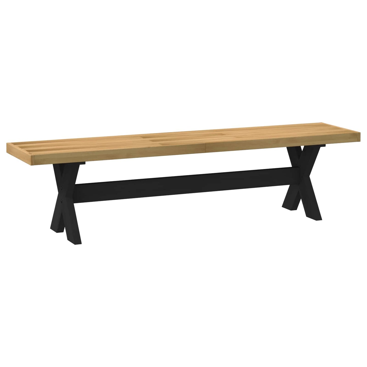 Dining Bench NOAIN 160 x 41 x 45 cm Solid Pine Wood Natural