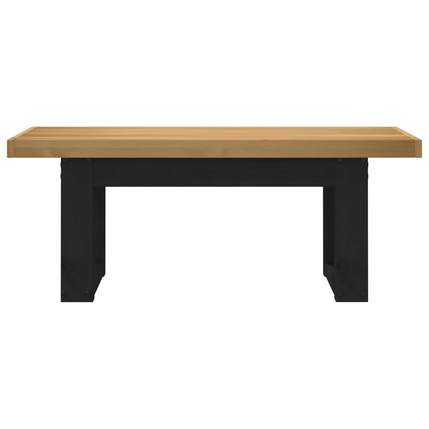 Dining Bench NOAIN 120 x 41 x 45 cm Solid Pine Wood Natural