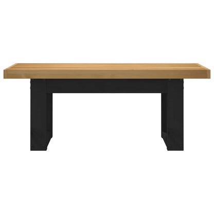 Dining Bench NOAIN 120 x 41 x 45 cm Solid Pine Wood Natural