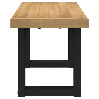 Dining Bench NOAIN 120 x 41 x 45 cm Solid Pine Wood Natural