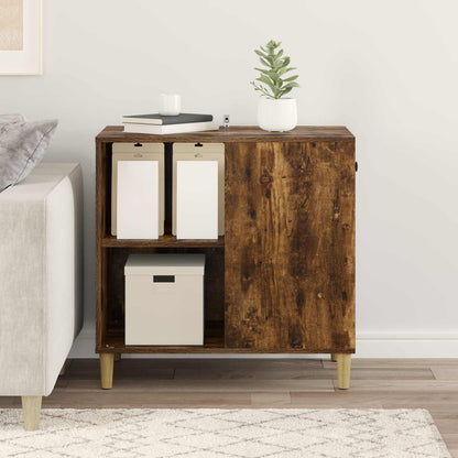 Cat House Smoked Oak 72 x 42.5 x 70 cm Engineered Wood