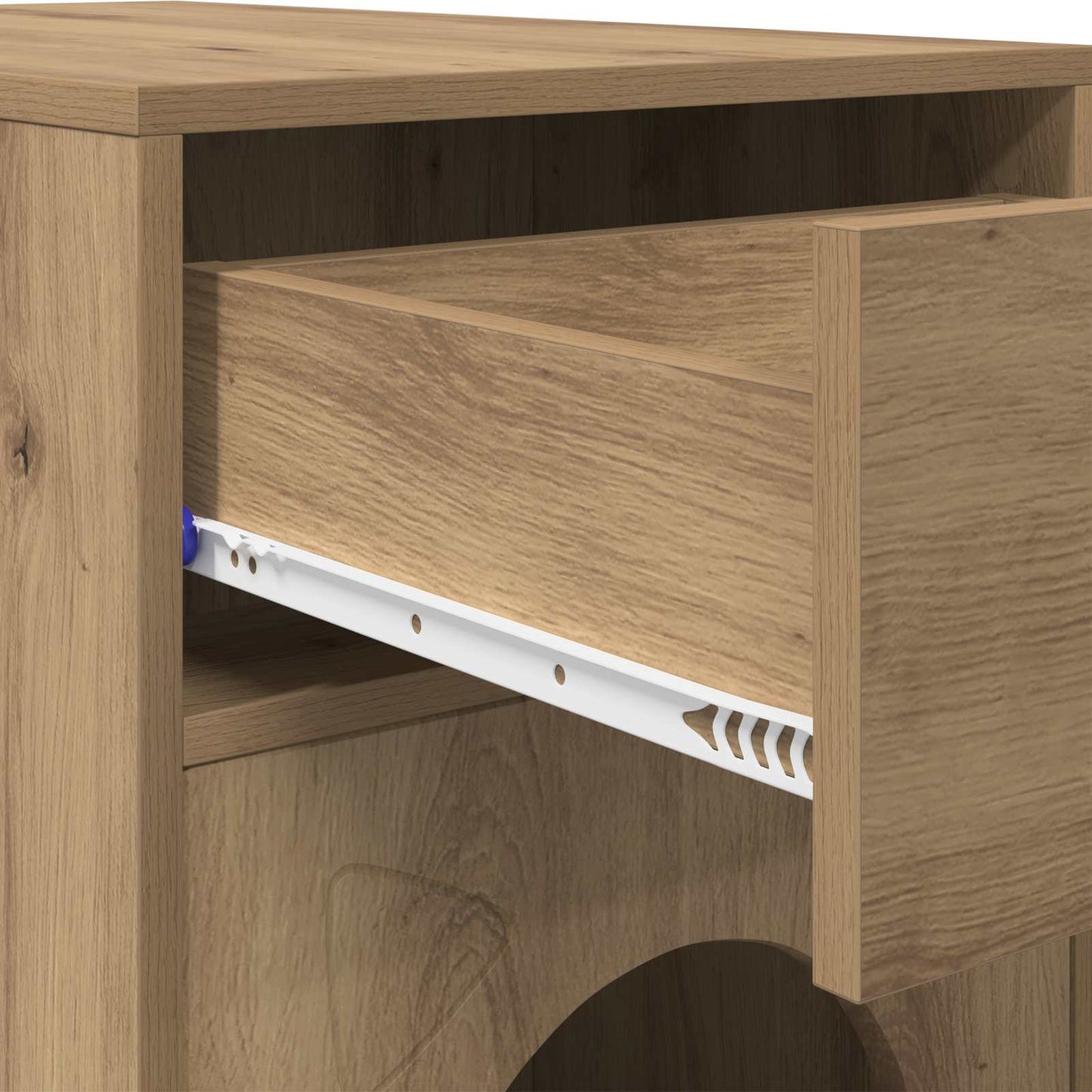 Cat House Artisian Oak 72 x 42.5 x 70 cm Engineered Wood