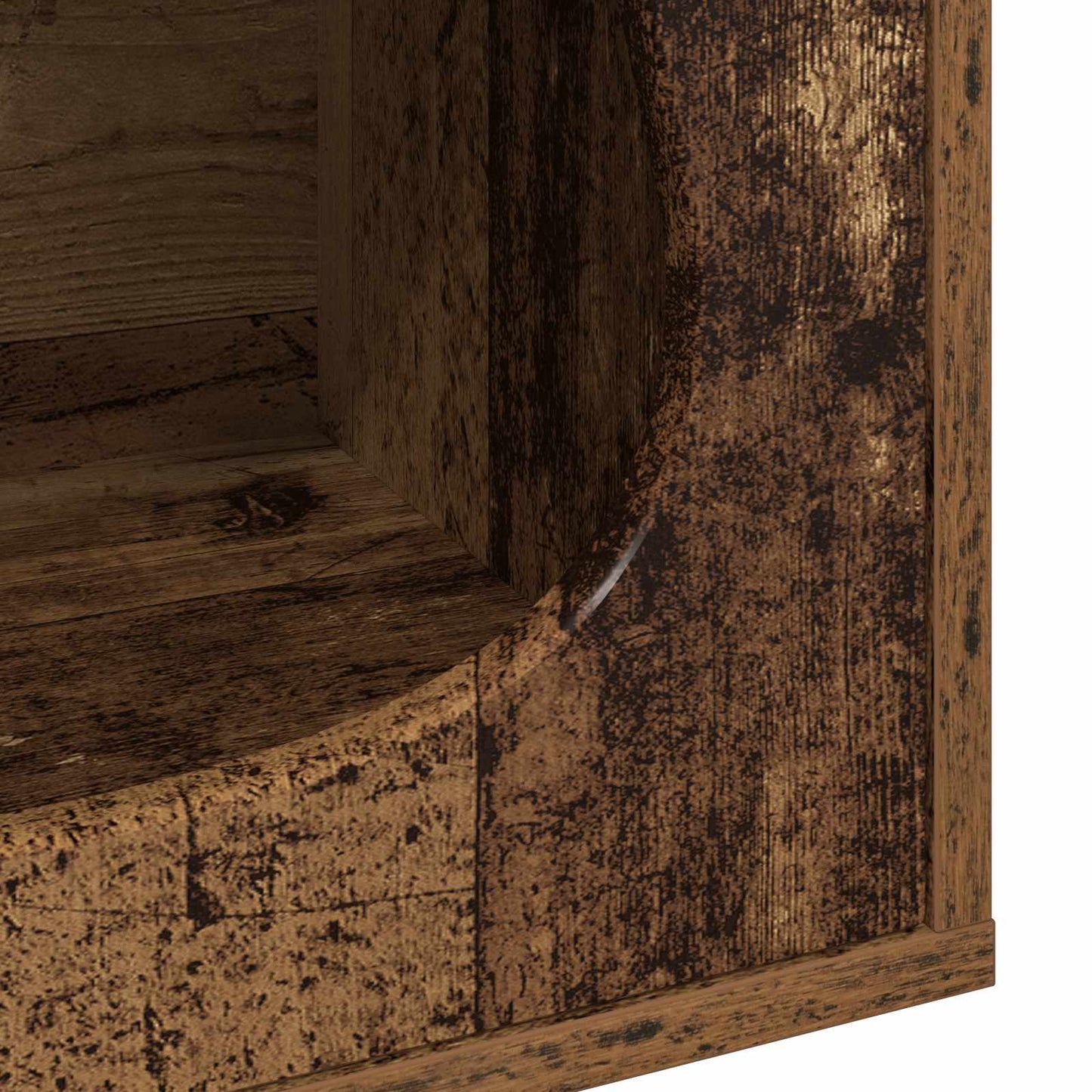 Cat House Old Wood 42.5 x 40 x 53.5 cm Engineered Wood
