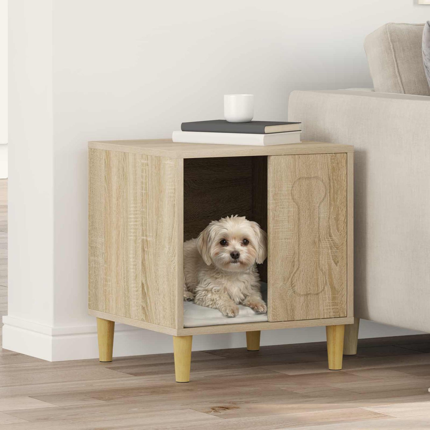 Dog House Sonoma 44 x 42 x 49 cm Engineered Wood