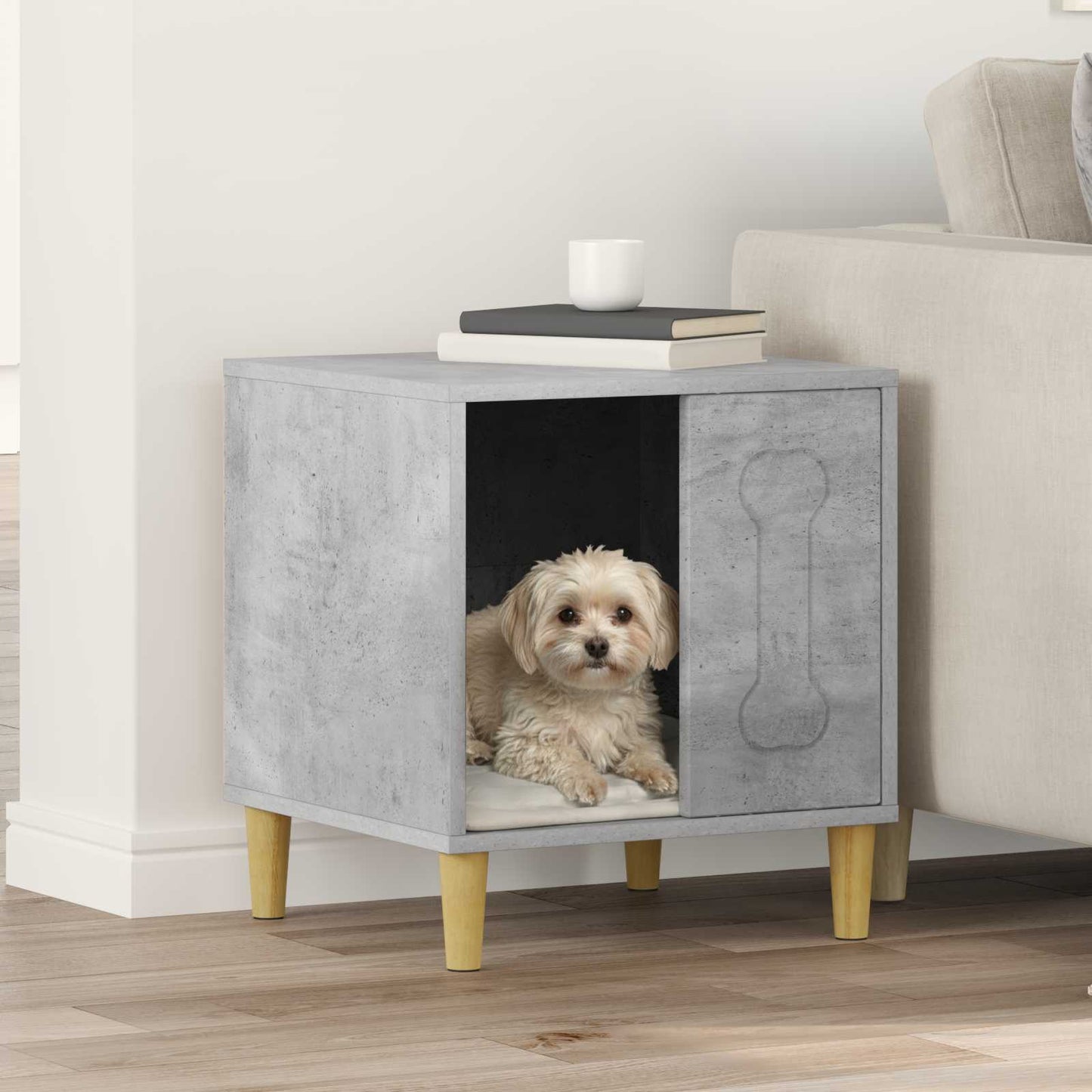 Dog House Concerte 44 x 42 x 49 cm Engineered Wood