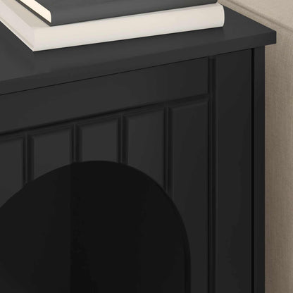 Cat House Black 53 x 52 x 62 cm Engineered Wood
