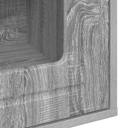 Cat House Grey Sonoma 53 x 52 x 62 cm Engineered Wood