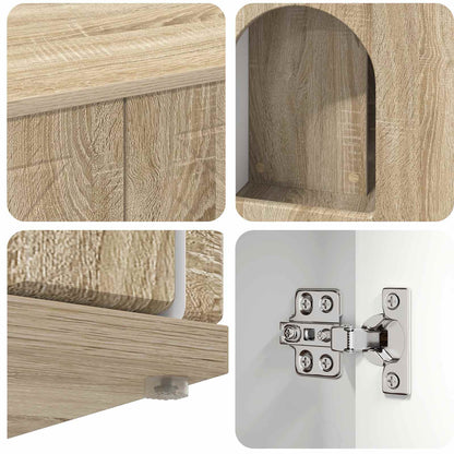Cat House Sonoma 85 x 55 x 50.5 cm Engineered Wood