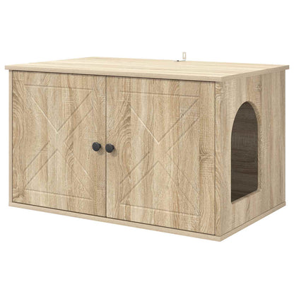 Cat House Sonoma 85 x 55 x 50.5 cm Engineered Wood