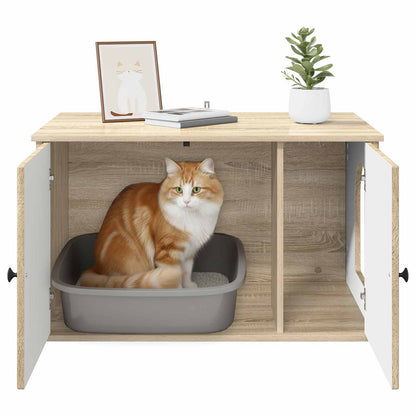 Cat House Sonoma 85 x 55 x 50.5 cm Engineered Wood