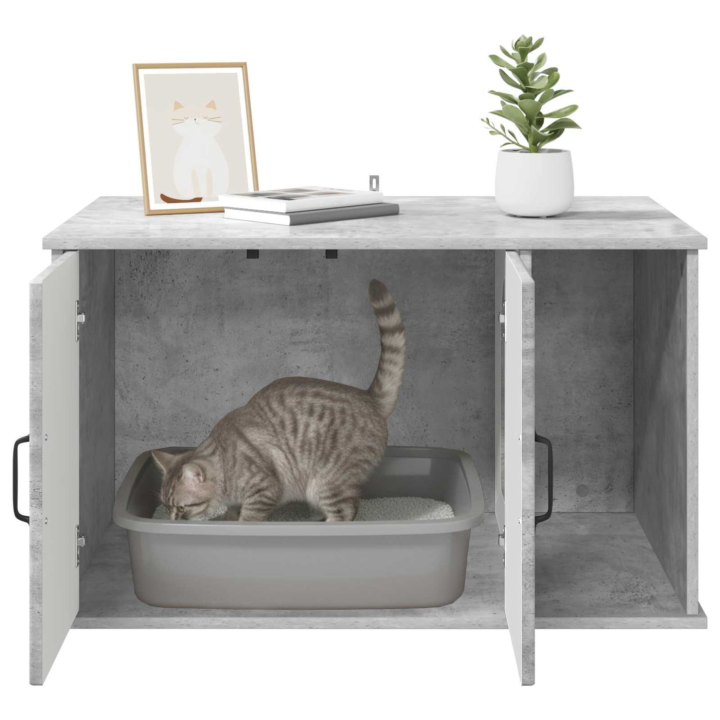 Cat House Concerte 85 x 55 x 50 cm Engineered Wood