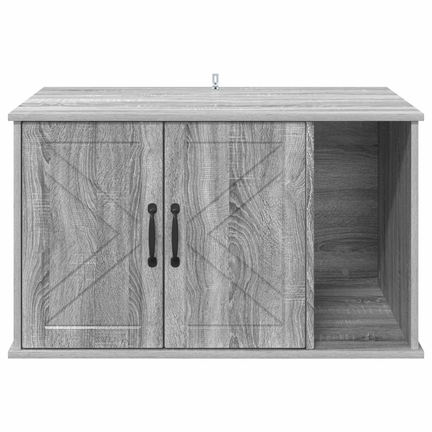 Cat House Grey Sonoma 85 x 55 x 50 cm Engineered Wood