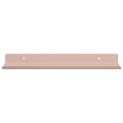 Floating Shelf Wall-mounted 4 pcs Pink 30 x 9 x 2.5 cm Steel