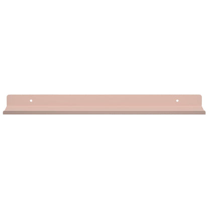 Floating Shelf Wall-mounted 4 pcs Pink 40 x 8.5 x 2.5 cm Steel