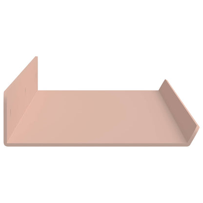 Floating Shelf Wall-mounted 4 pcs Pink 60 x 8.5 x 2.5 cm Steel
