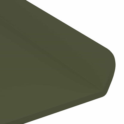 Floating Shelf 2 pcs Olive Green 100 x 9 x 2.5 cm Steel