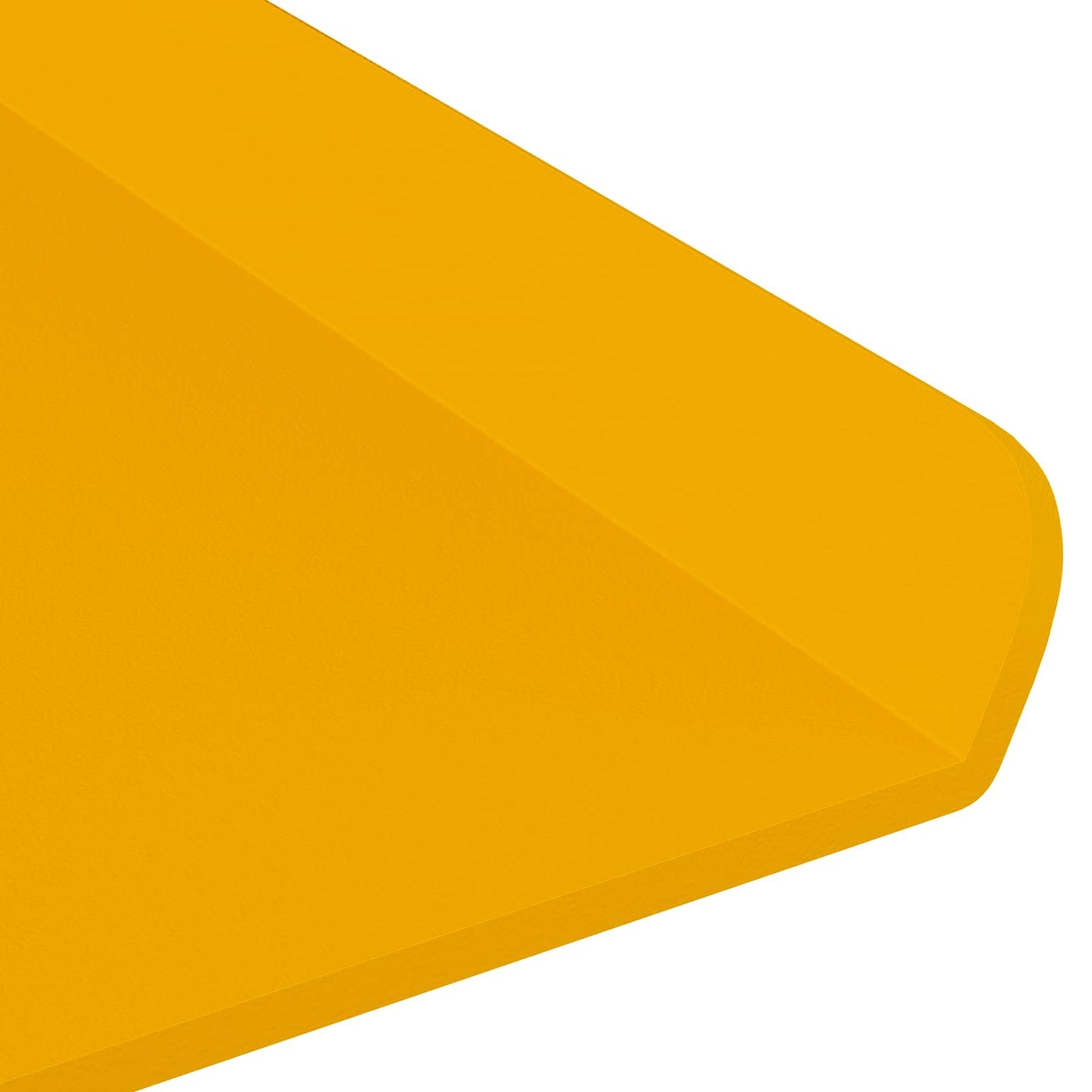 Floating Shelf 4 pcs Mustard Yellow 30 x 18 x 2.5 cm Steel