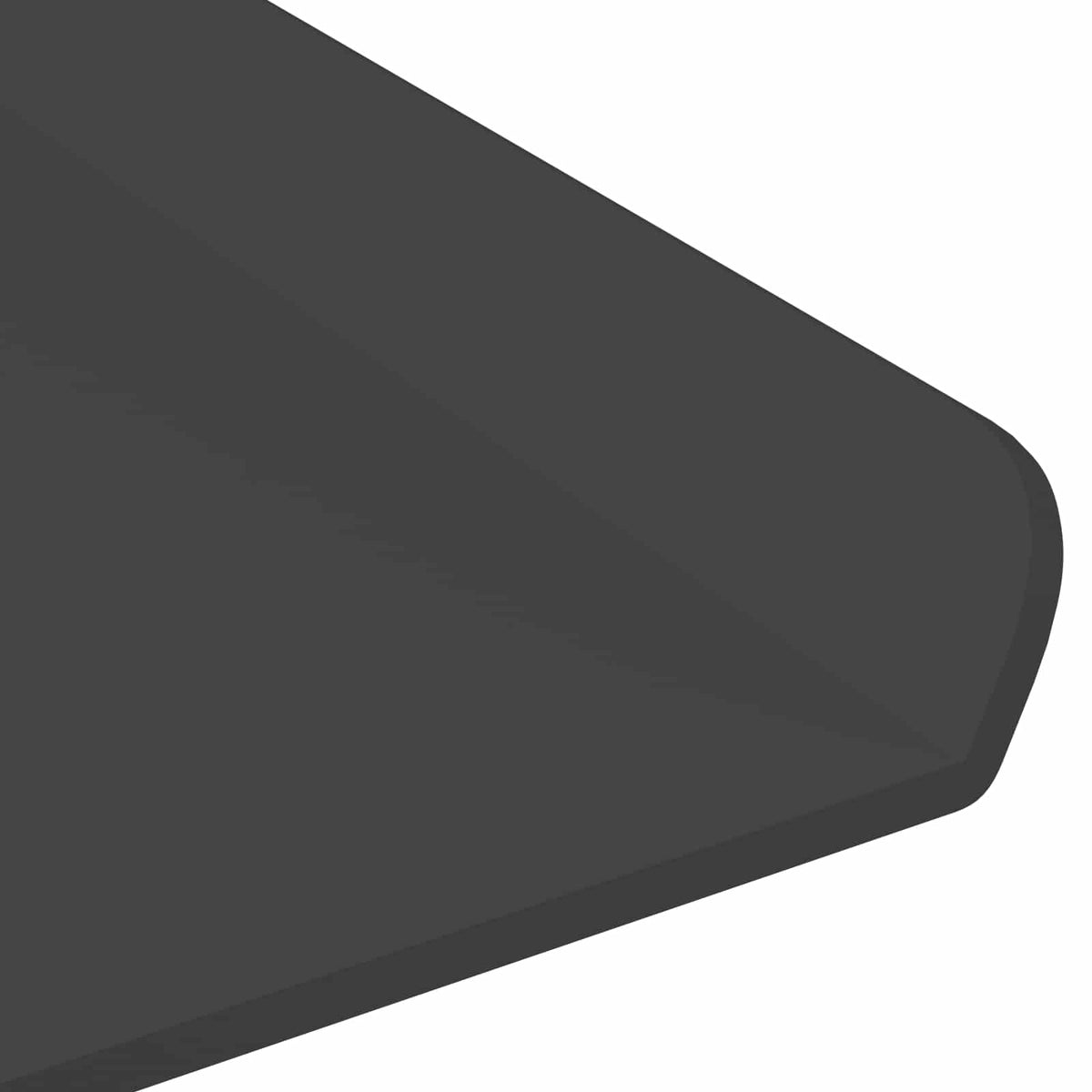 Floating Shelf 2 pcs Black 60 x 18 x 2.5 cm Steel