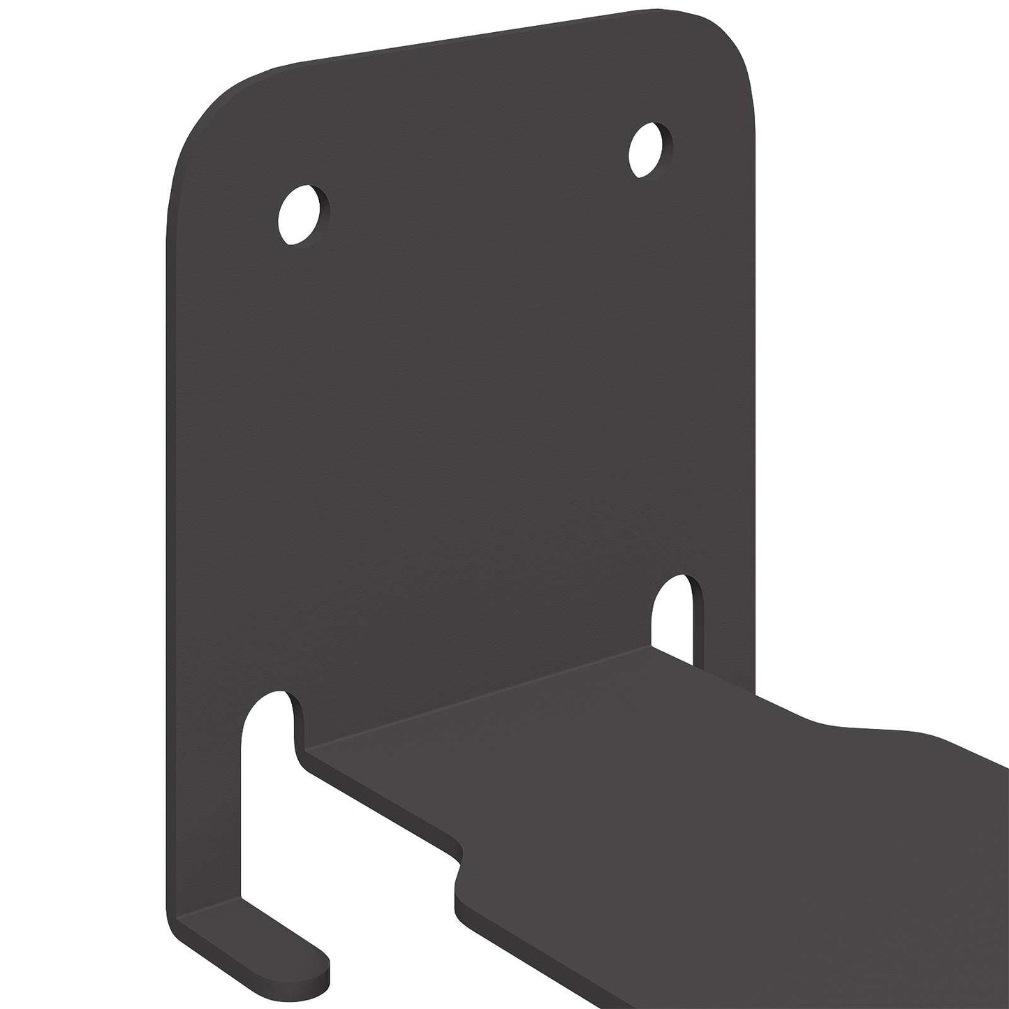 Floating Shelf with Shelf 24 pcs Black 6 x 10.8 x 6.6 cm