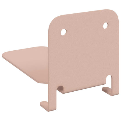 Floating Shelf with Shelf 4 pcs Pink 6 x 10.8 x 6.6 cm