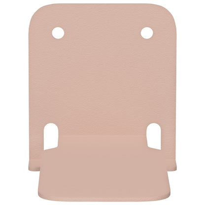 Floating Shelf with Shelf 4 pcs Pink 6 x 10.8 x 6.6 cm