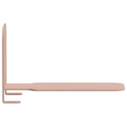 Floating Shelf with Shelf 4 pcs Pink 6 x 10.8 x 6.6 cm