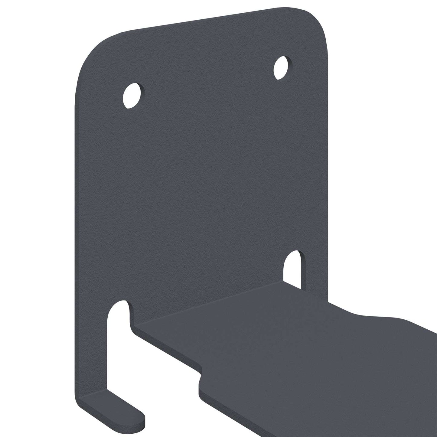 Floating Shelf with Shelf 8 pcs Anthracite 6 x 10.8 x 6.6 cm