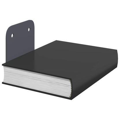Floating Shelf with Shelf 8 pcs Anthracite 6 x 10.8 x 6.6 cm