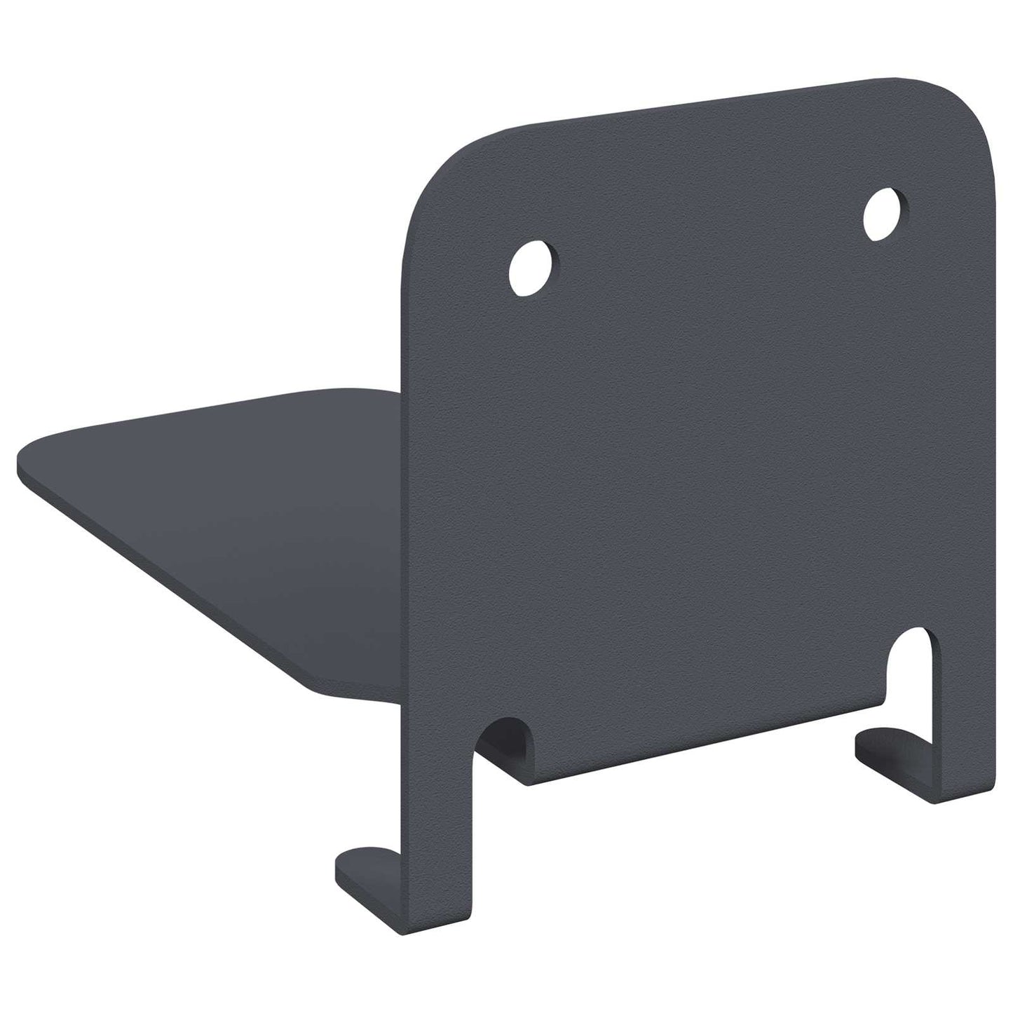 Floating Shelf with Shelf 24 pcs Anthracite 6 x 10.8 x 6.6 cm