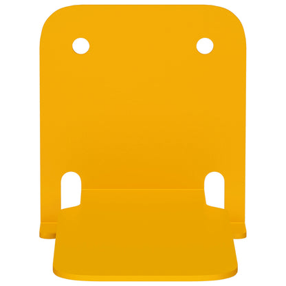 Floating Shelf 8 pcs Mustard Yellow 6 x 10.8 x 6.6 cm